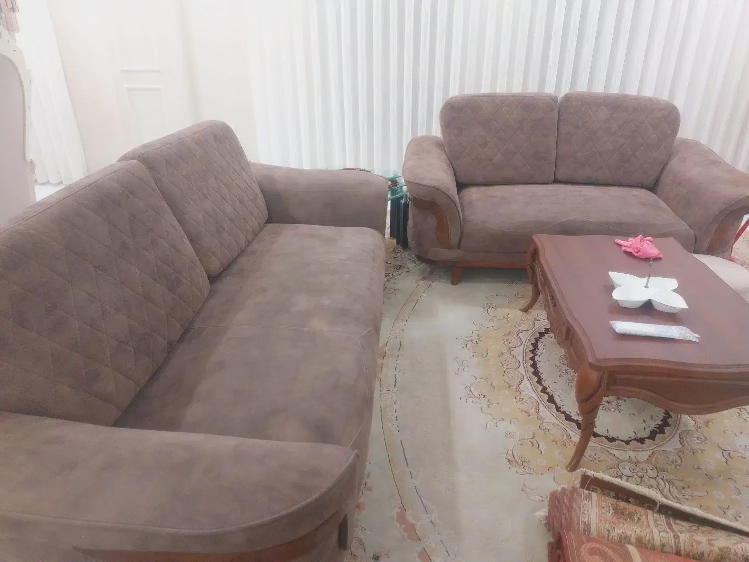 مبل نیم ست|مبلمان خانگی و میز عسلی|گنبد کاووس, |دیوار