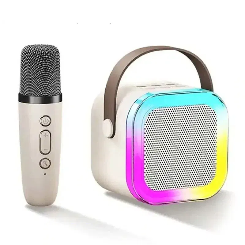 اسپیکر بلوتوثی قابل حمل K12 به همراه دو میکروفون|سیستم صوتی خانگی|شیراز, احمدآباد|دیوار