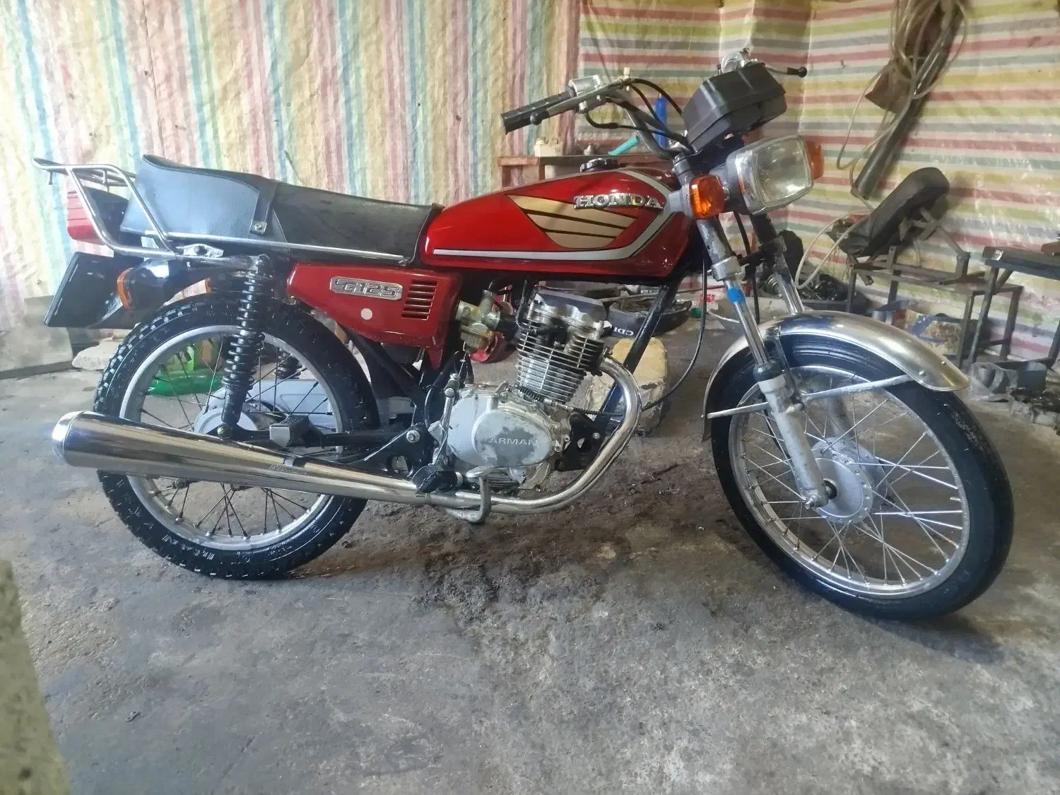 موتور 125 دارای سند|موتورسیکلت|مراغه, |دیوار