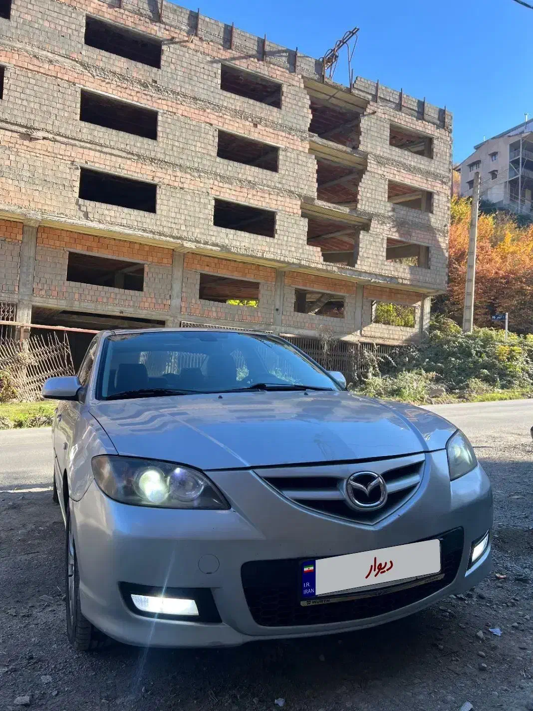 مزدا ۳ بی رنگ|خودرو سواری و وانت|گرگان, |دیوار