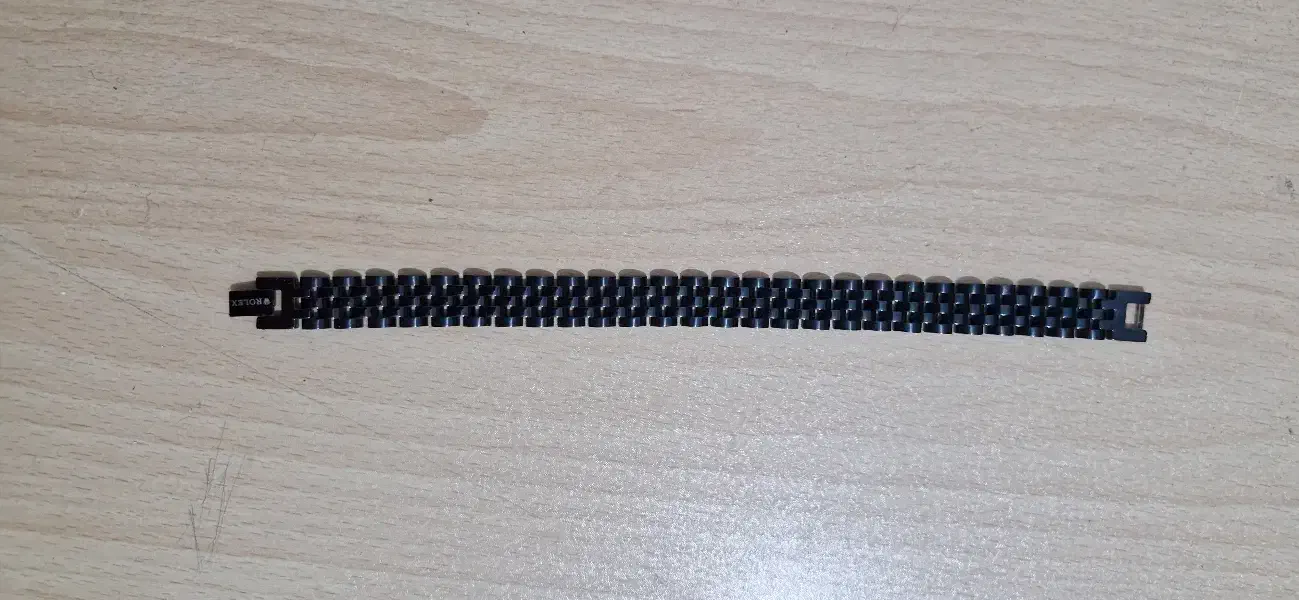 دستبند استیل رولکس مشکی رنگ ثابت|بدلیجات|زنجان, |دیوار