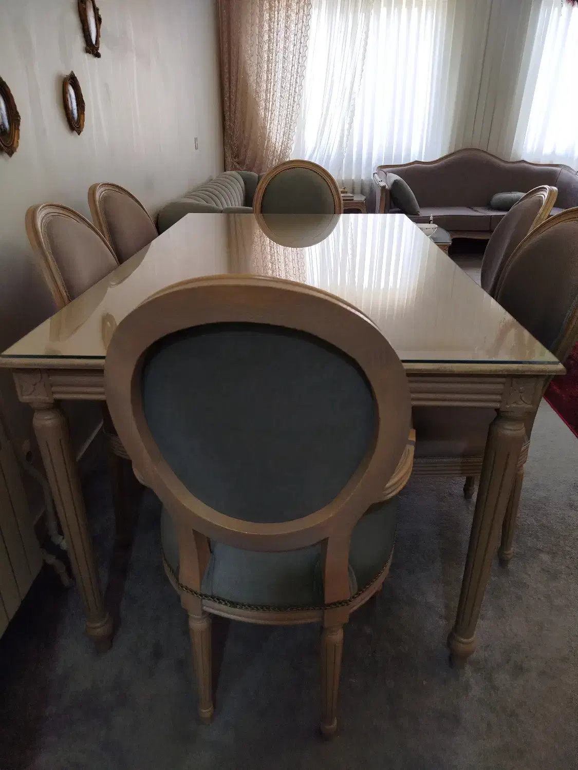 میز نهارخوری چوبی|میز و صندلی غذاخوری|تهران, نیکنام|دیوار