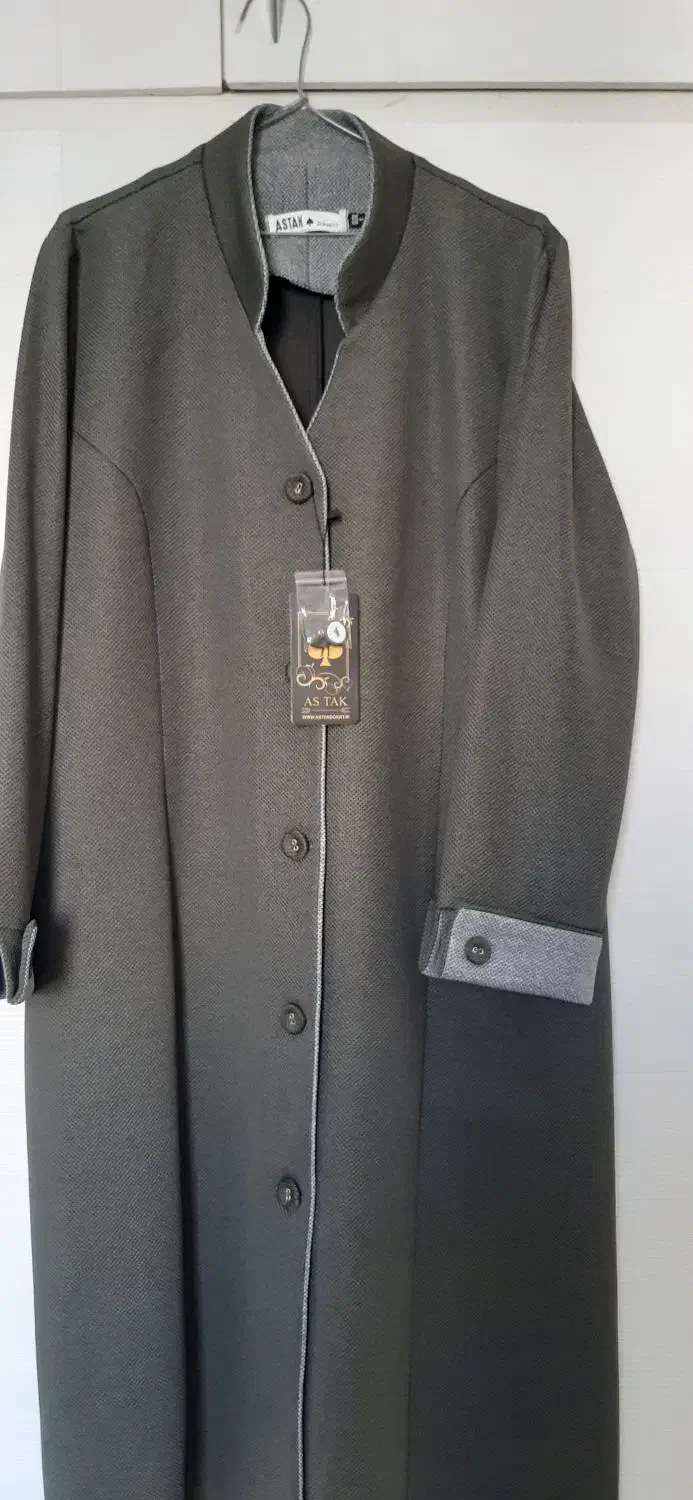 مانتو پاییزه یشمی کمرنگ  سایز ۱ .دور سینه ۱۰۵|لباس|زنجان, |دیوار