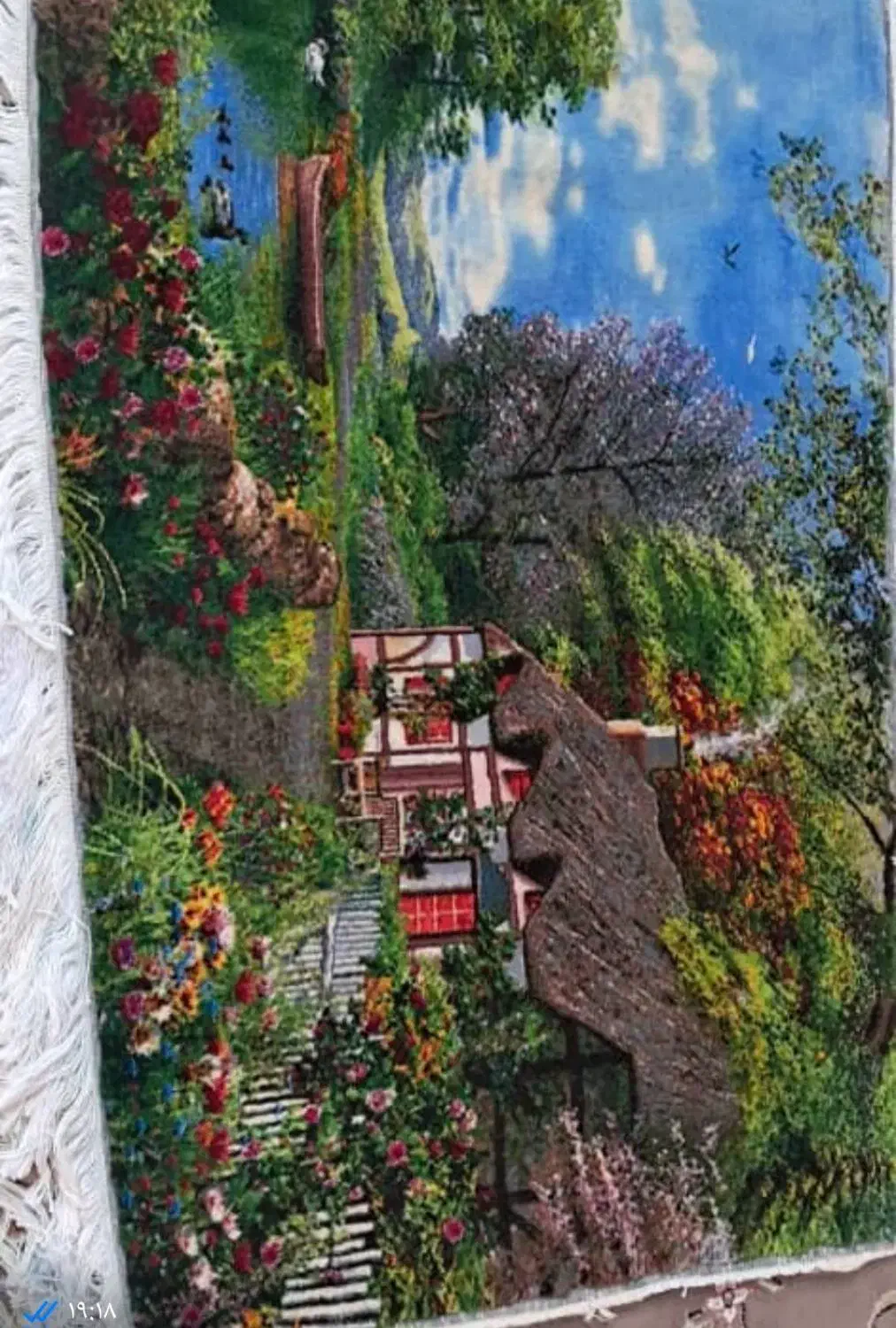 تابلو فرش|تابلو فرش|صومعهسرا, |دیوار