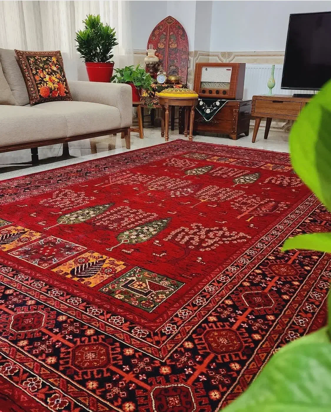 فرش/تا حالا دیدی فرش/فرش بیاره/|فرش|شیراز, لاله|دیوار