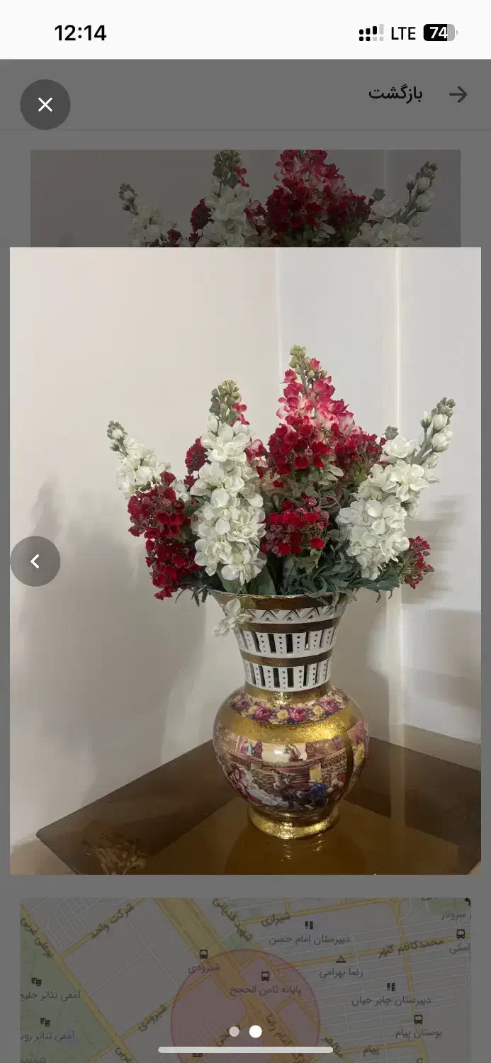 گلدان چینی|صنایع دستی و سایر لوازم تزئینی|تهران, مشیریه|دیوار