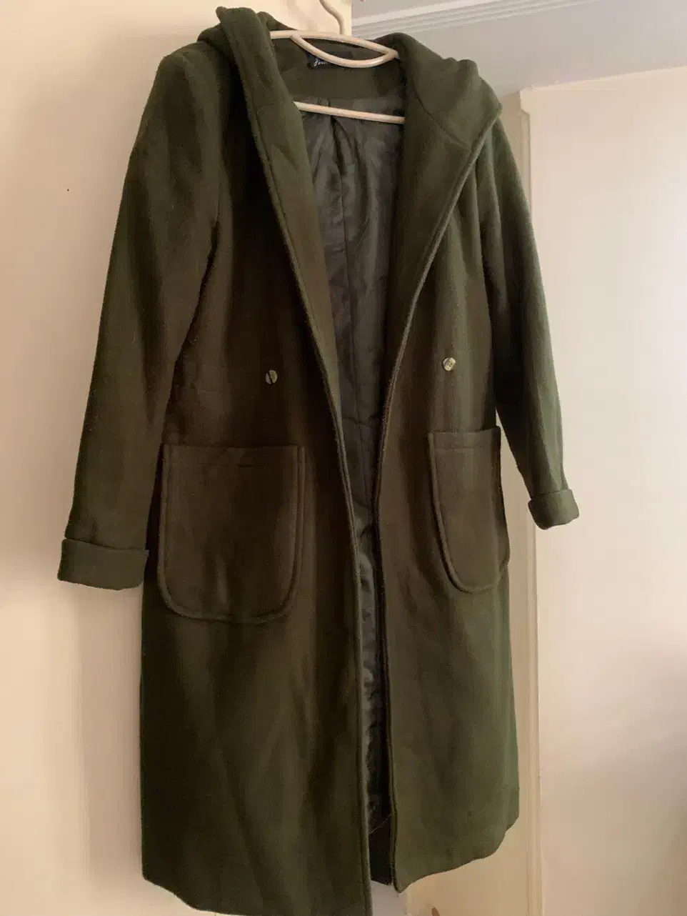 پالتو خارجی شیک آستر دار در حد نو|لباس|تهران, دروس|دیوار