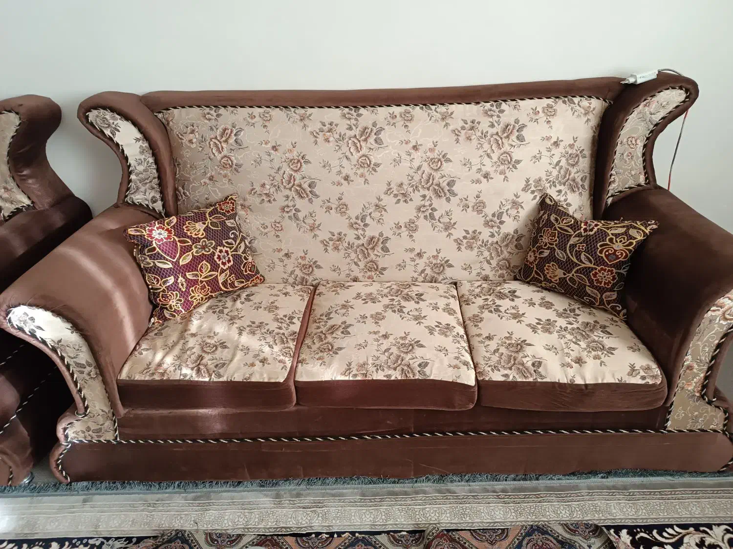 مبل هفت نفره با روکش|مبلمان خانگی و میز عسلی|خلخال, |دیوار