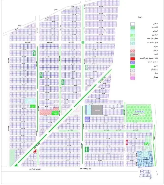 زمین ۲۲۰ متری در فاز یک شورا گویم|فروش زمین و ملک کلنگی|شیراز, گویم|دیوار