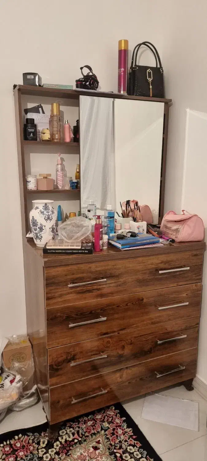 میز ارایش و دراور|جاکفشی، کمد، دراور|کرمانشاه, |دیوار