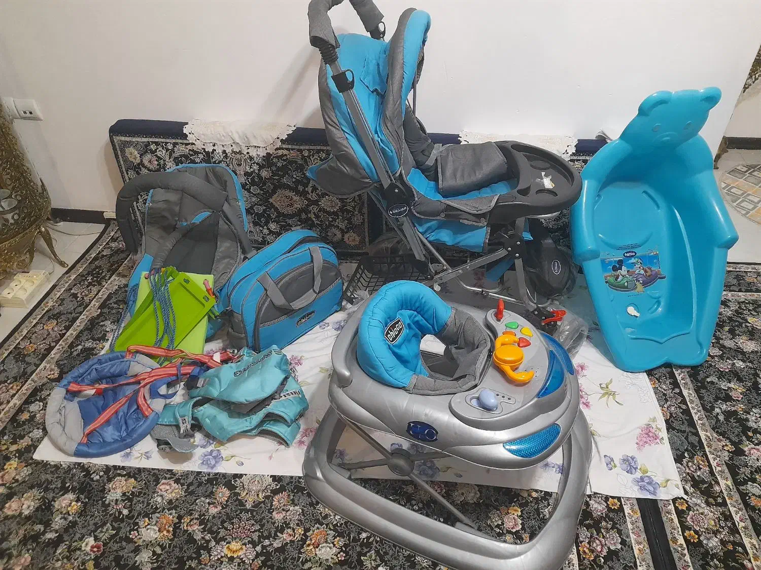 سیسمونی|کالسکه و لوازم جانبی|تهران, مینابی|دیوار