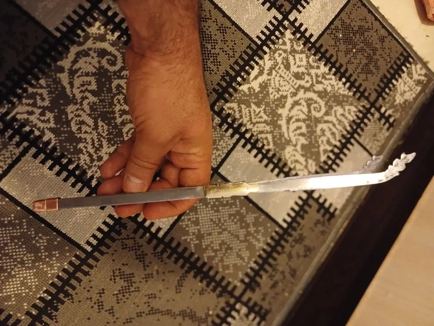 انبر منقل|کلکسیون اشیاء عتیقه|فولادشهر, B4|دیوار