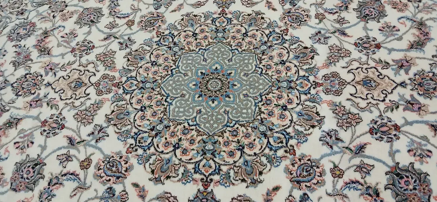 یک جفت فرش دستباف نایینی نو|فرش|اصفهان, فروردین|دیوار