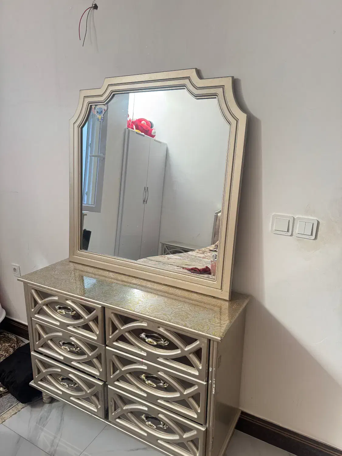 سرویس تخت دو نفره|تخت و سرویس خواب|مهاباد (آذربایجان غربی), |دیوار