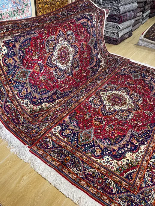 فرش جفت ۶ متری تبریز طرح لاله|فرش|تهران, سلسبیل شمالی|دیوار