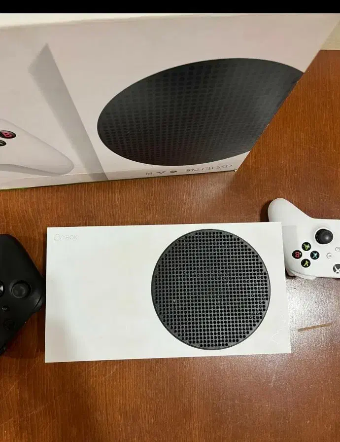 xbox  512  s  درحد نو (2دسته اصلی)|کنسول، بازی ویدئویی و آنلاین|لنگرود, |دیوار