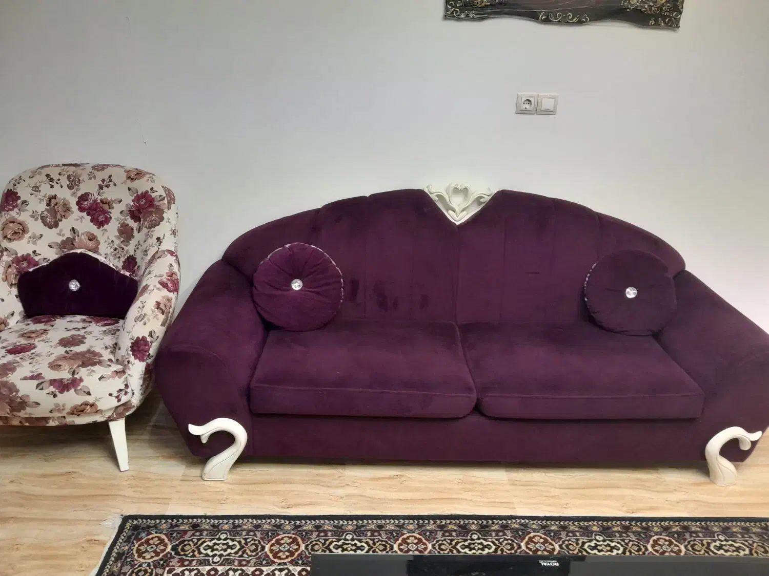 مبل۷نفره نو نو|مبلمان خانگی و میز عسلی|ابهر, |دیوار