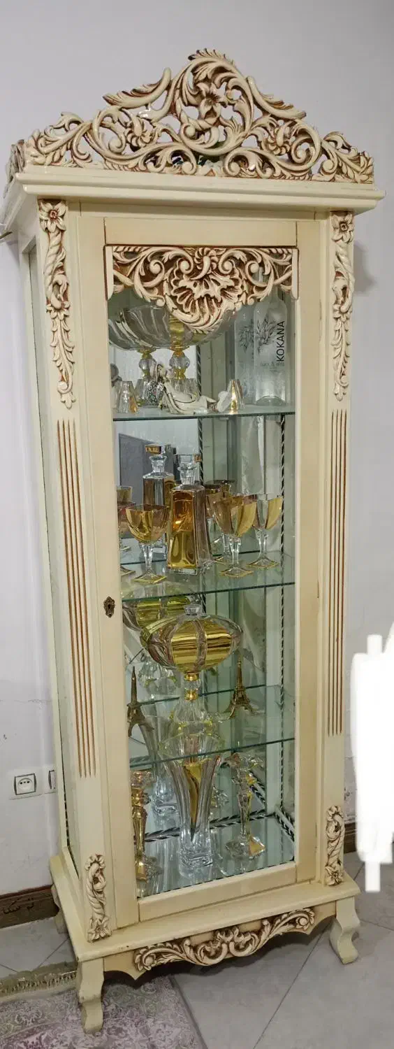 بوفه(ویترین)درحد نو|بوفه، ویترین، کنسول|بوئین زهرا, |دیوار