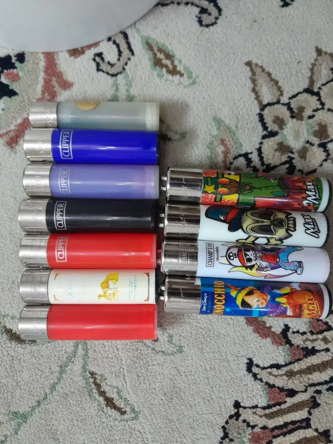 فندک نونو کیلیپر ساده طرح دار طرح زیپو|کلکسیون و سرگرمی|تهران, ائمه اطهار|دیوار