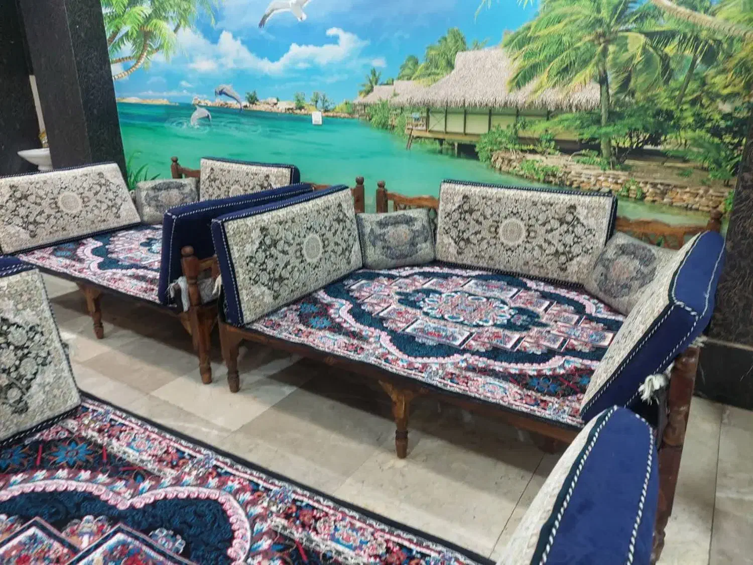 تخت سنتی ست کامل،۴عدد بزرگ|صندلی و نیمکت|تهران, تهرانسر مرکزی|دیوار