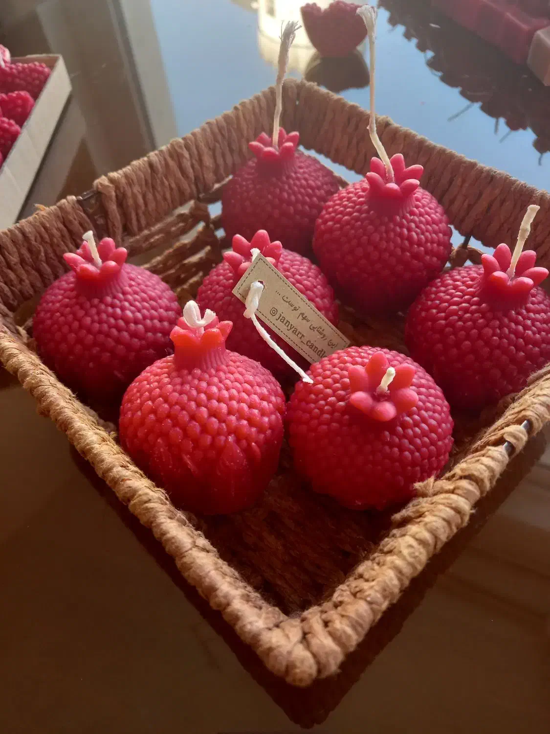 شمع های یلدایی|صنایع دستی و سایر لوازم تزئینی|ساری, |دیوار