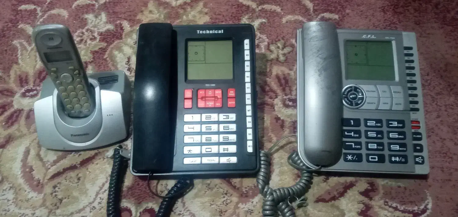 تلفن رومیزی. تلفن بیسیم|تلفن رومیزی|کرج, شهرک سهرابیه|دیوار