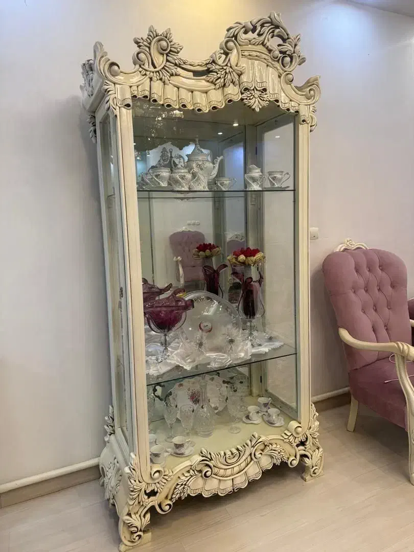 بوفه چوبی|بوفه، ویترین، کنسول|ممقان, |دیوار