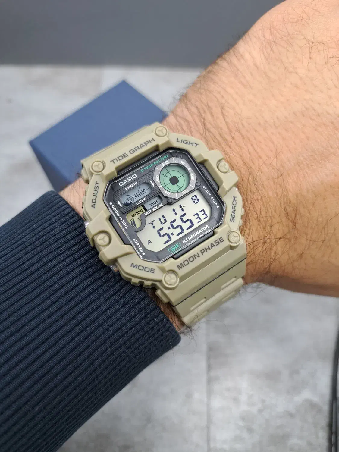 کاسیو اورجینال شرکتی دیجیتال نمودار جذر و مد|ساعت|اصفهان, قائمیه|دیوار