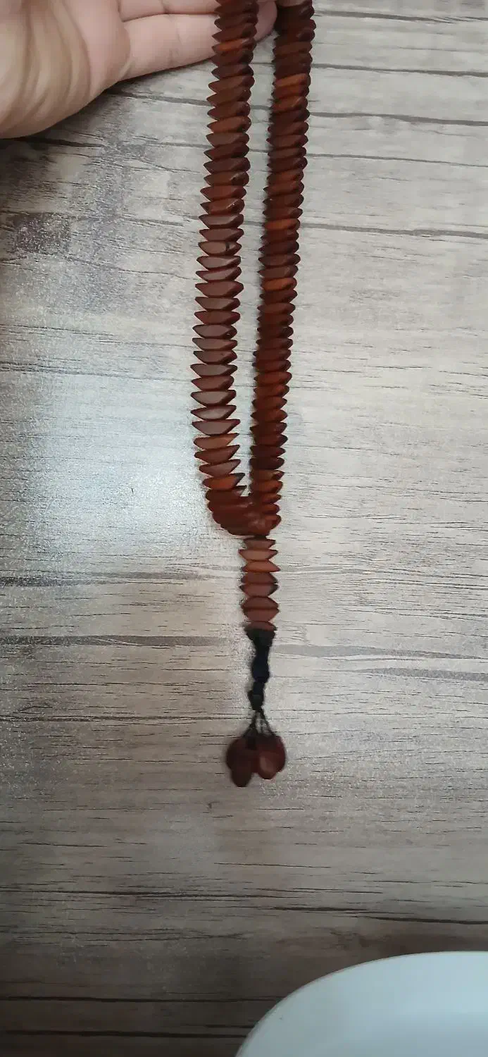 دومدل تسبیح هسته خرما کار دست رنگ طبی|جواهرات|اصفهان, شهرک کوثر|دیوار