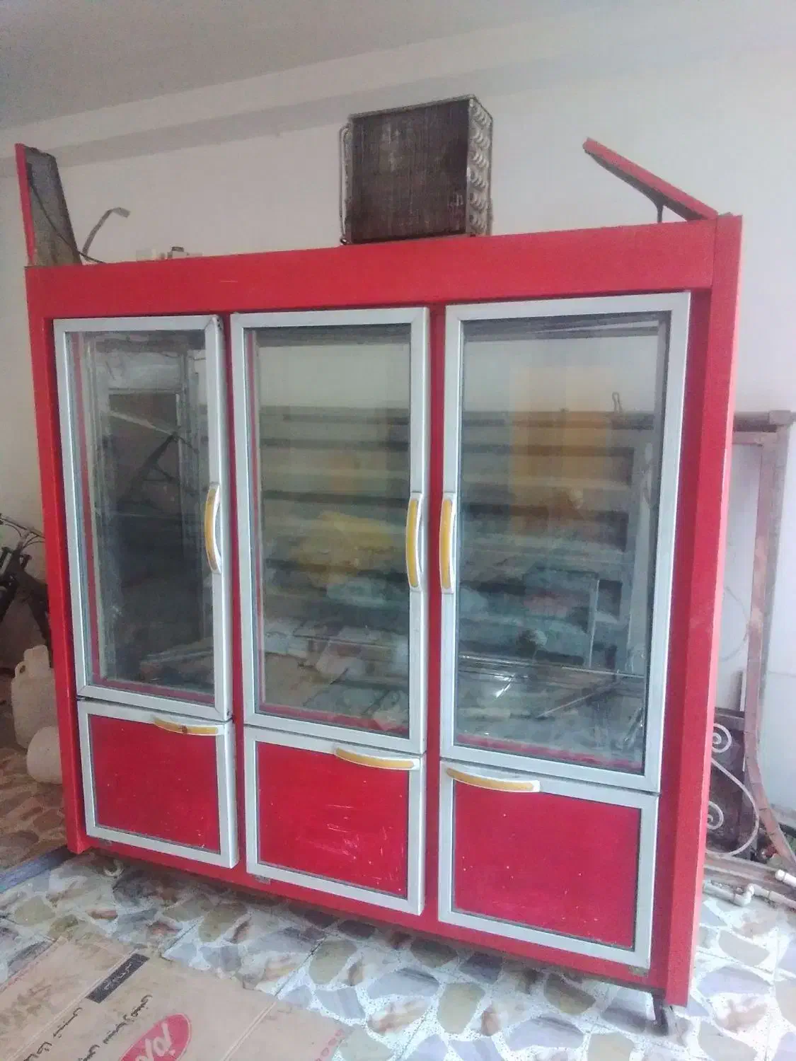 یخچال سه درب ایستاده ویترینی|یخچال و فریزر|شهریار, شهرک بهاران (ویره)|دیوار