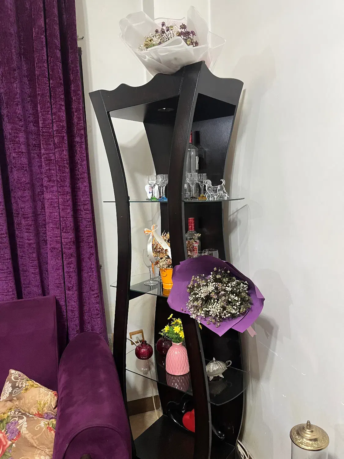 ویترین و میز تلویزیون|میز تلویزیون|رشت, دباغیان|دیوار