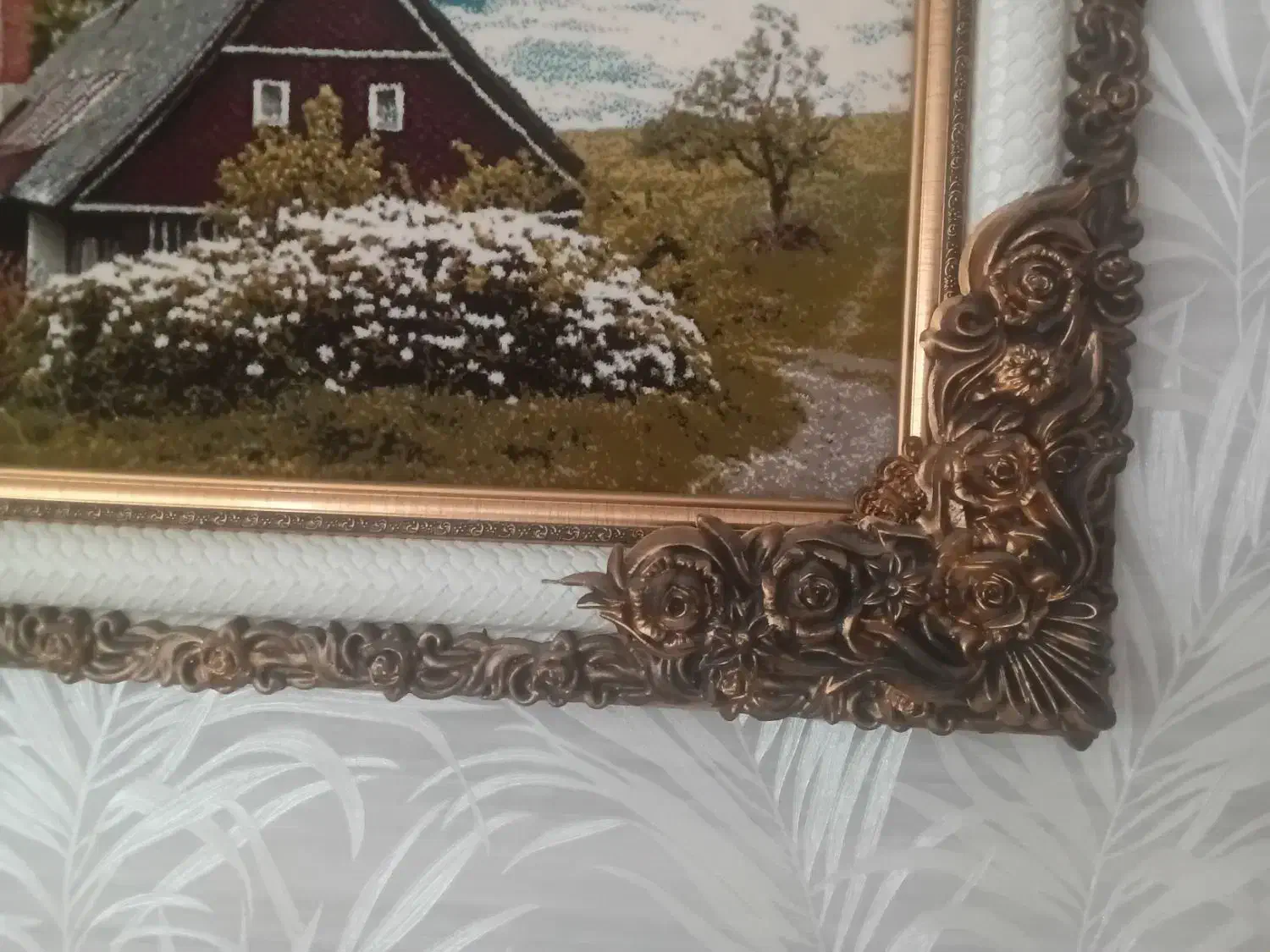 تابلو فرش منظره|تابلو فرش|کرمانشاه, |دیوار