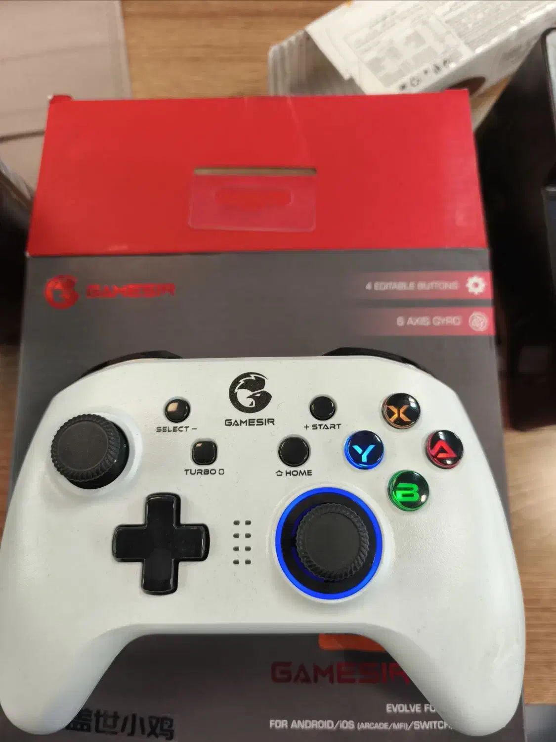 دسته بازی gamesir t4pro|کنسول، بازی ویدئویی و آنلاین|مشهد, فلسطین|دیوار