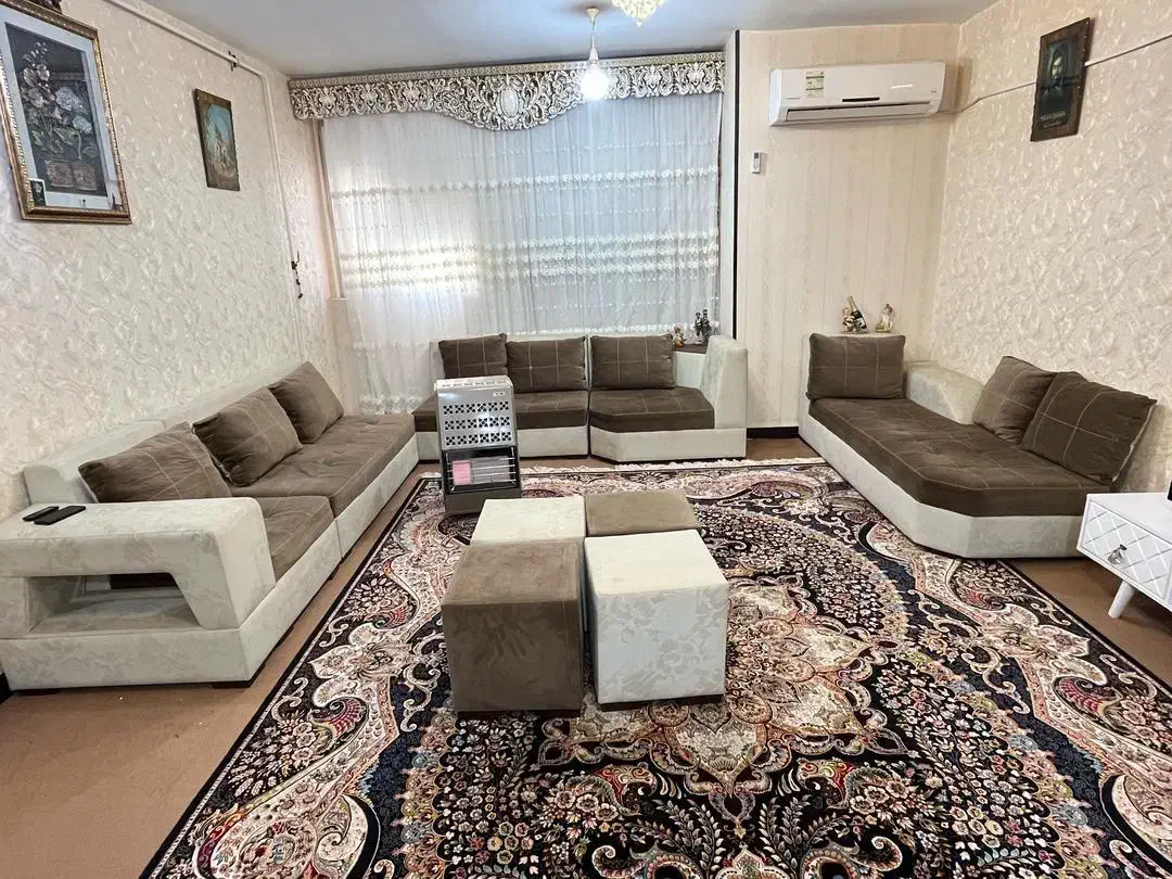 مبل یازده نفره ترک همراه با چهار عدد پاف|مبلمان خانگی و میز عسلی|بندر ماهشهر, |دیوار