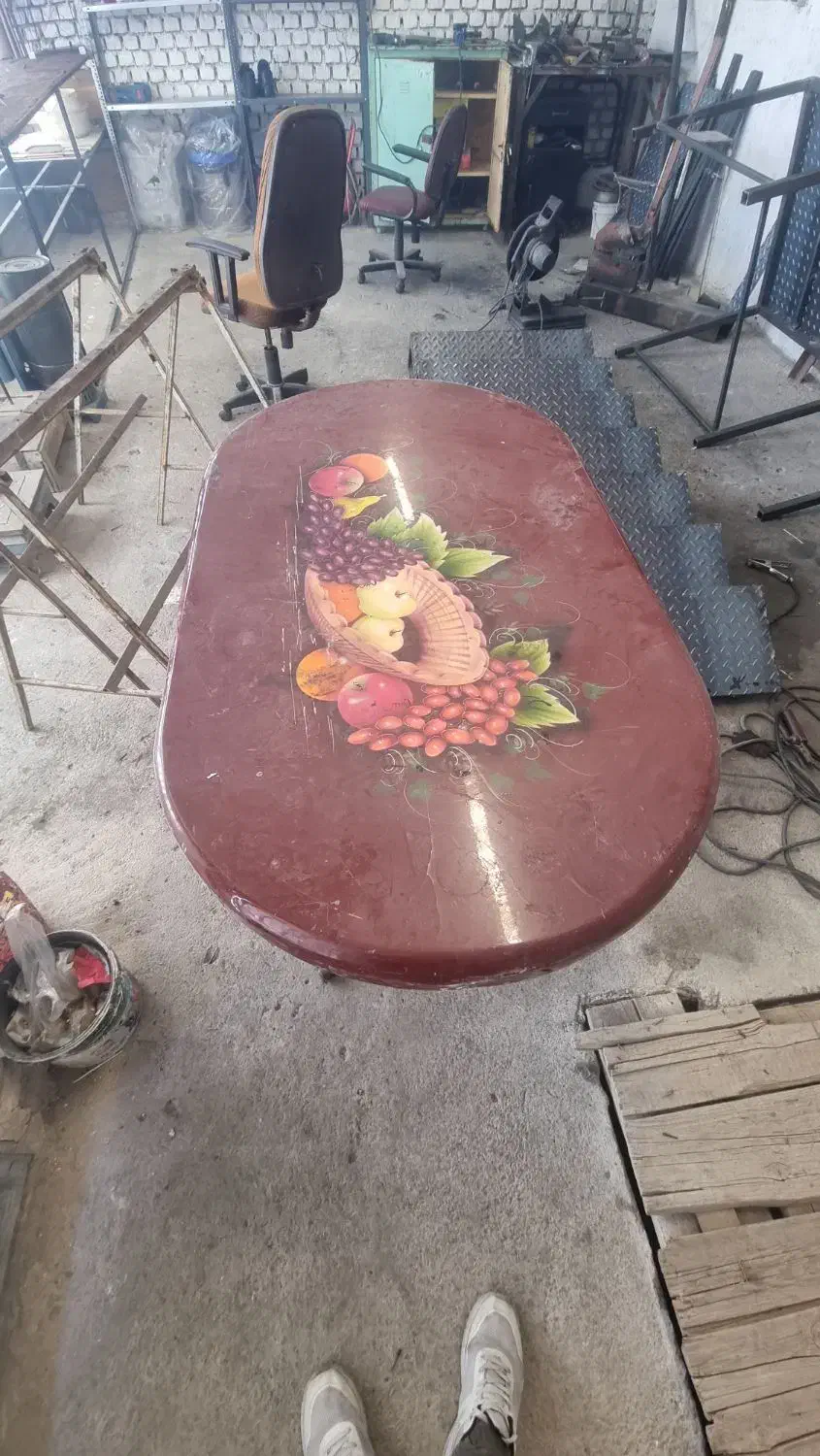 میز|میز و صندلی غذاخوری|مبارکه, |دیوار