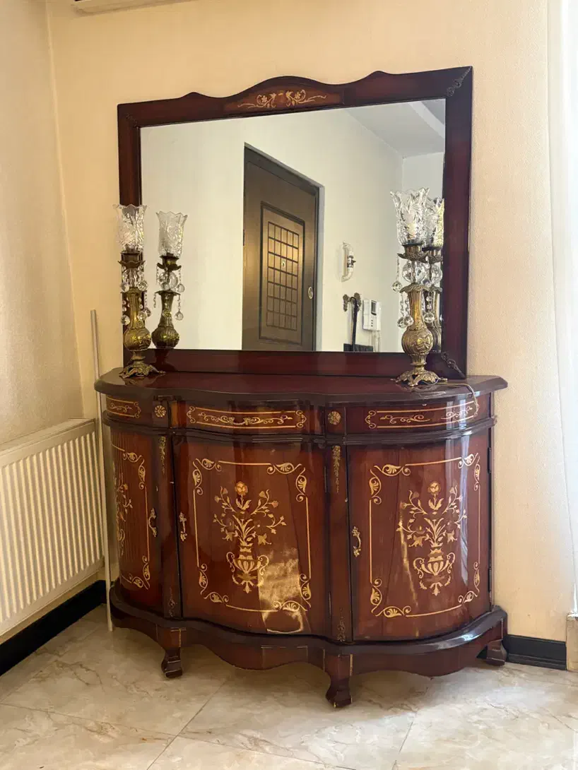 آینه کنسول|بوفه، ویترین، کنسول|پاکدشت, پاکدشت (مامازند)|دیوار