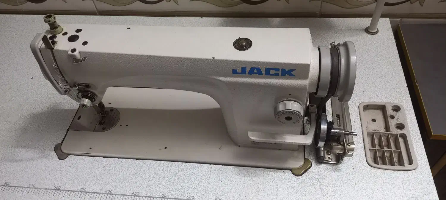 چرخ خیاطی صنعتی راسته دوز جک درحدخشک تمیز خونگی|چرخ خیاطی و ریسندگی|مشهد, طبرسی شمالی|دیوار