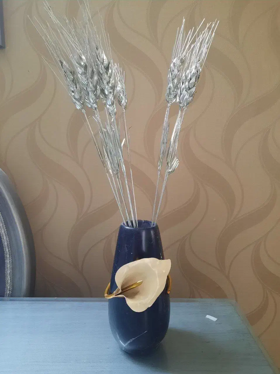 گلدان سنگی رومیزی|گل مصنوعی|مشهد, سجاد شهر|دیوار