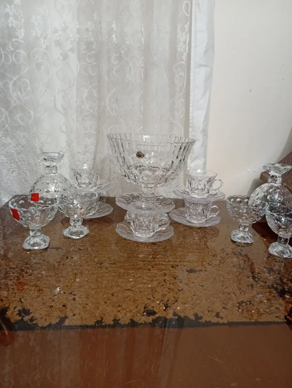 سرویس پذیرایی کریستال|ظروف سرو و پذیرایی|بهارستان, |دیوار