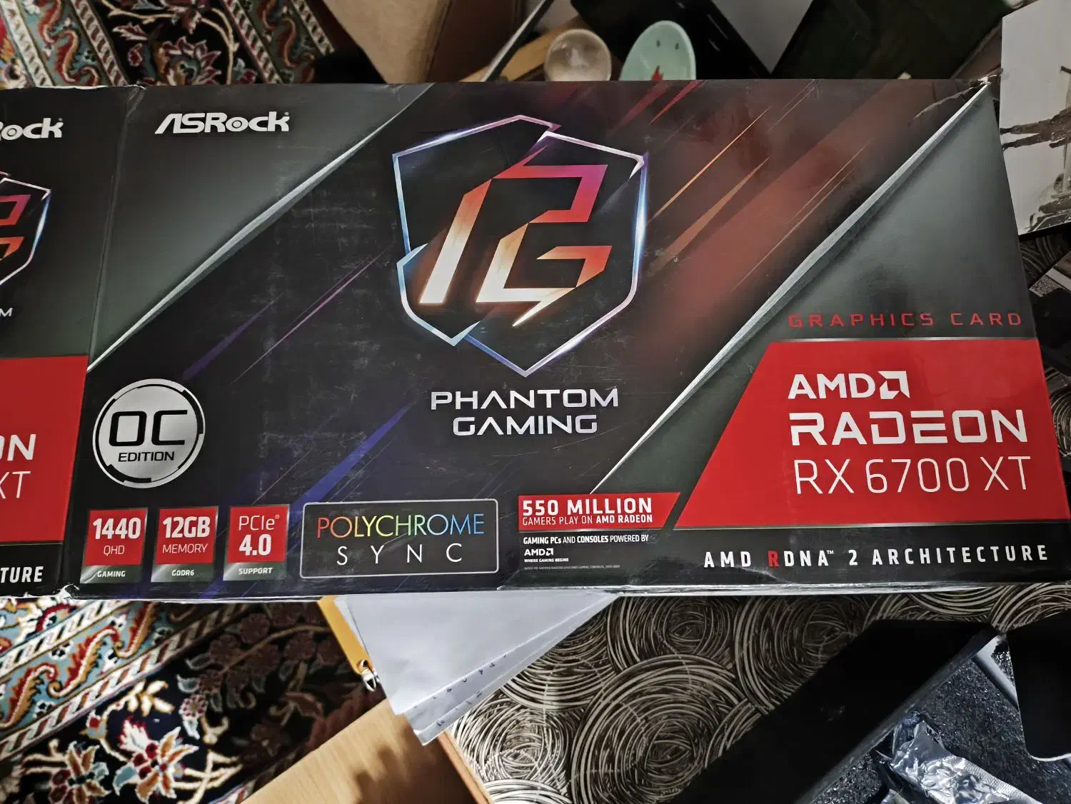 کارت گرافیک amd rx6700xt|قطعات و لوازم جانبی رایانه|شازند, |دیوار