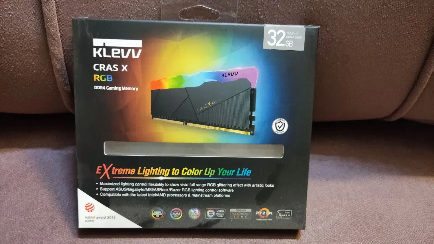 رم 32 گیگ DDR4 برند کلوو فرکانس 3600|قطعات و لوازم جانبی رایانه|فولادشهر, B1|دیوار