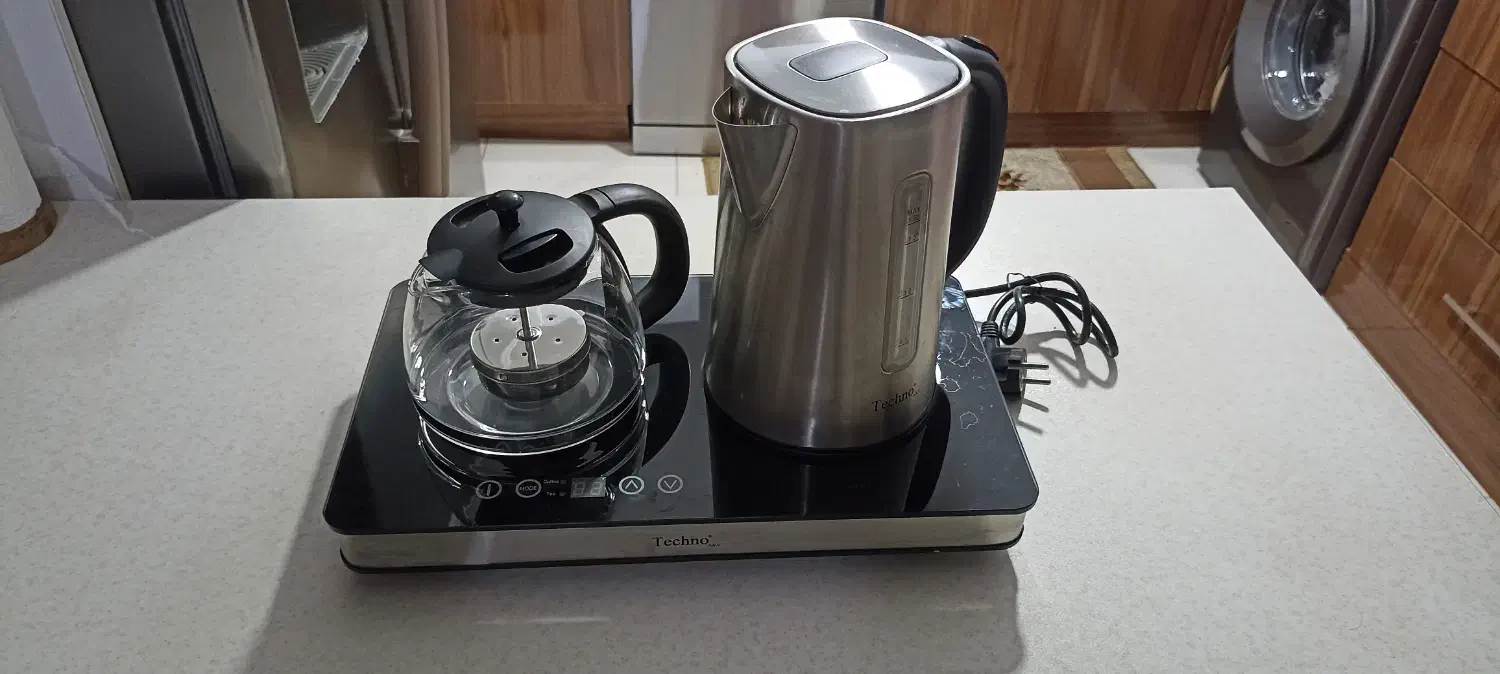 چای ساز مدل techno|سماور، چایساز، قهوهساز|هشتگرد, شهرک صبا سوله|دیوار