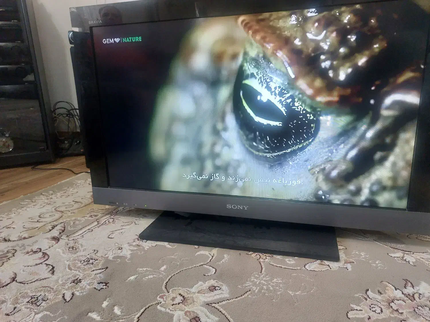 ال سی دی ۳۲ اینچ سونی فلشخور باکنترل سالم|تلویزیون و پروژکتور|سنگر, |دیوار