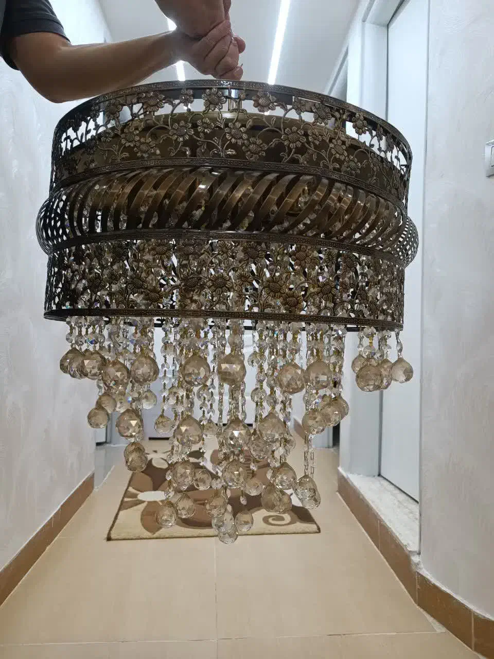 لوستر|لوستر و چراغ آویز|کرمانشاه, |دیوار