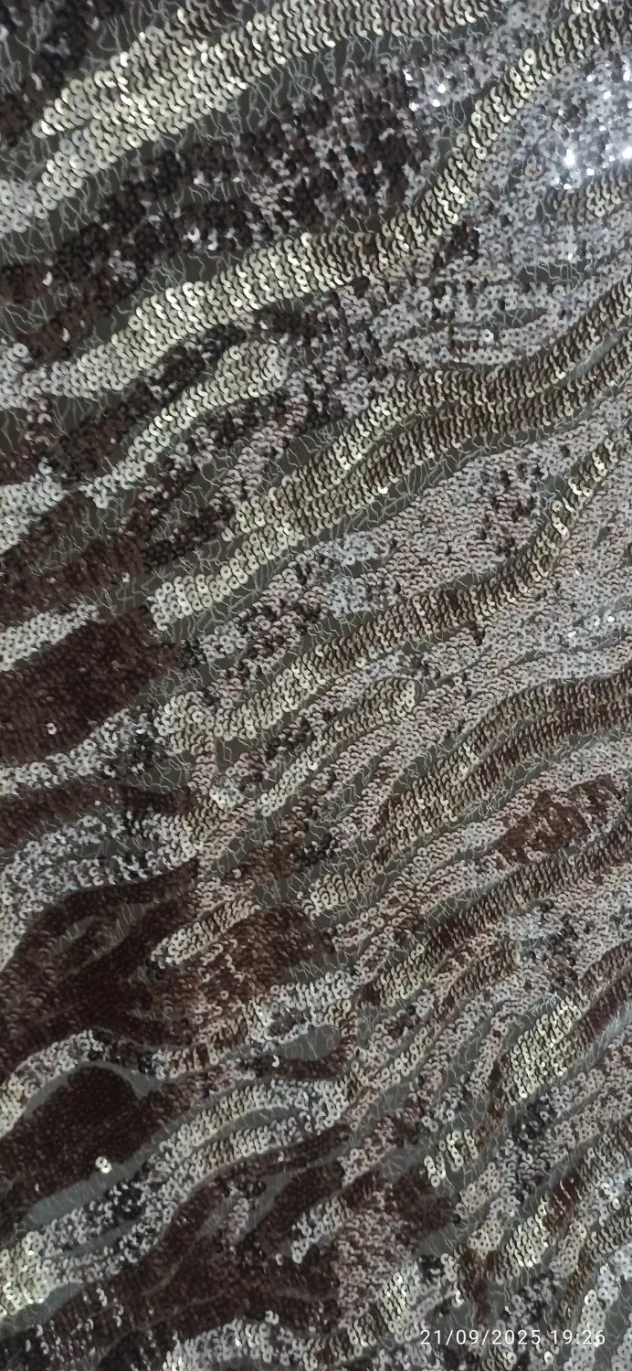 پارچه پولکی کارشده|لباس|نقده, |دیوار