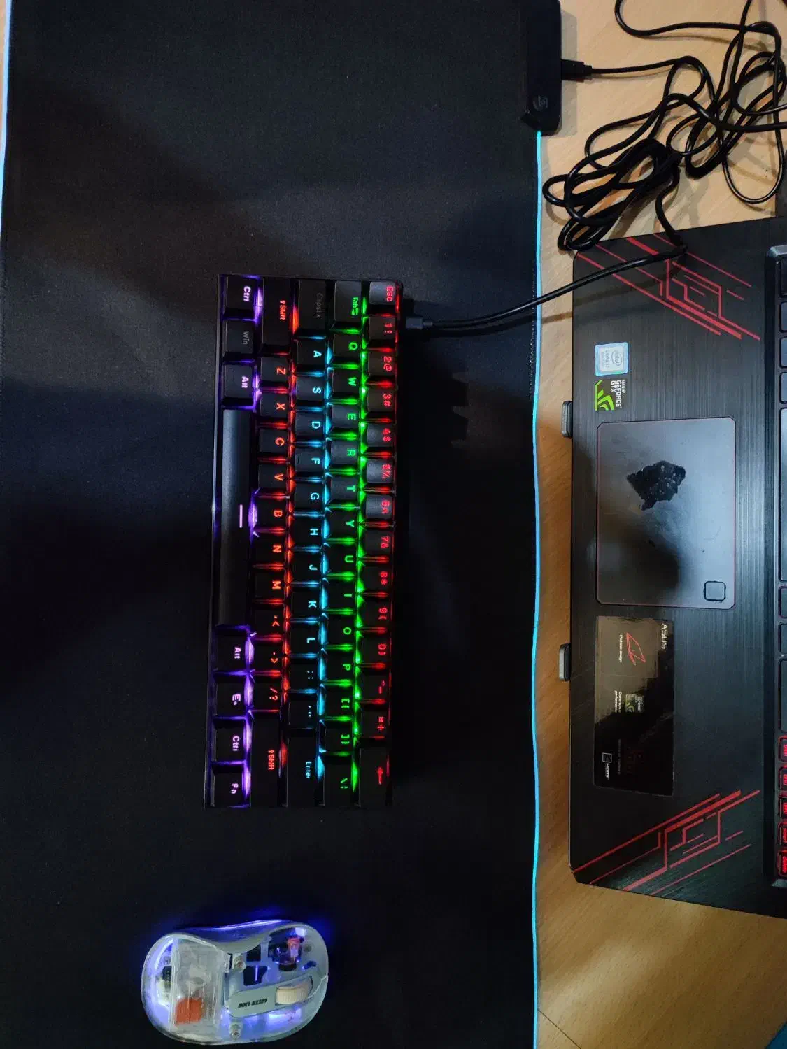 کیبورد گیمینگ H61K|قطعات و لوازم جانبی رایانه|تهران, پاسداران|دیوار