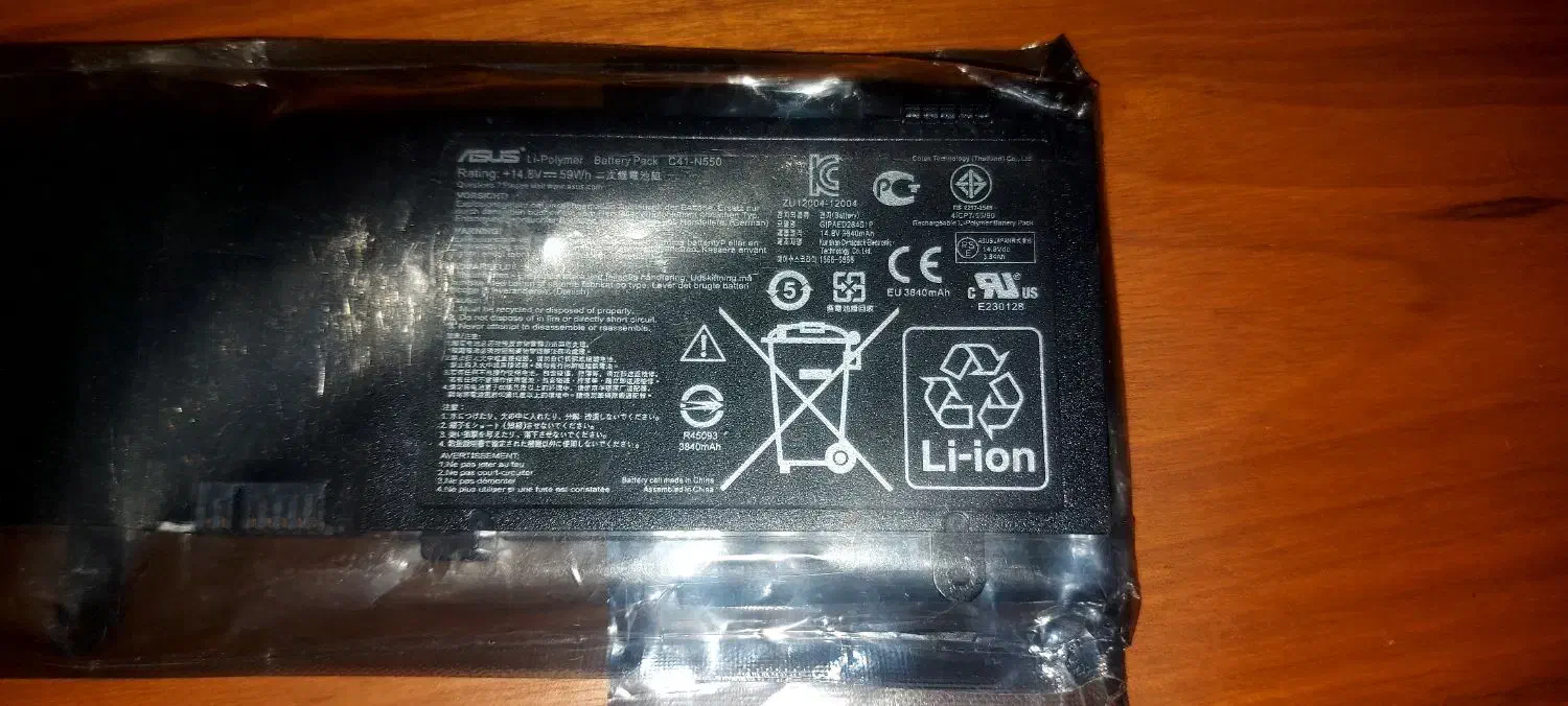 باتری لپ تاپ ایسوس G550|قطعات و لوازم جانبی رایانه|مشهد, رضاشهر|دیوار