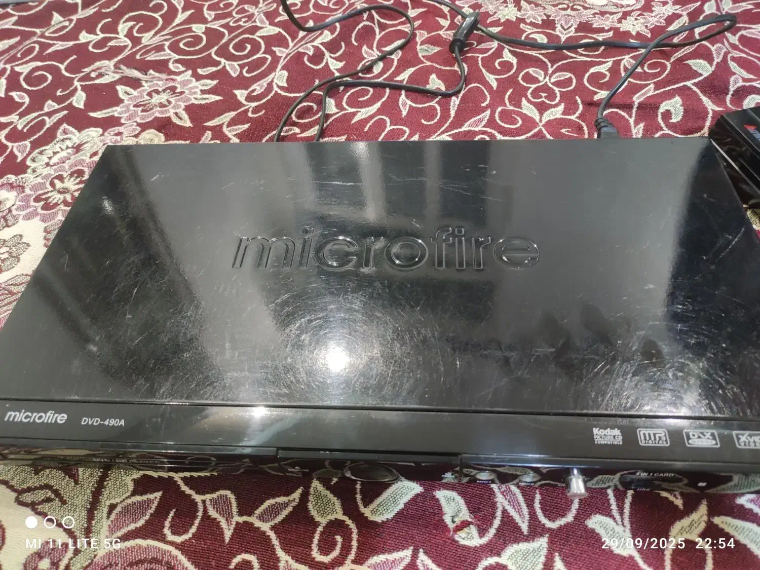 دی وی دی microfire|پخش‌کننده DVD و ویدیو|اردبیل, |دیوار