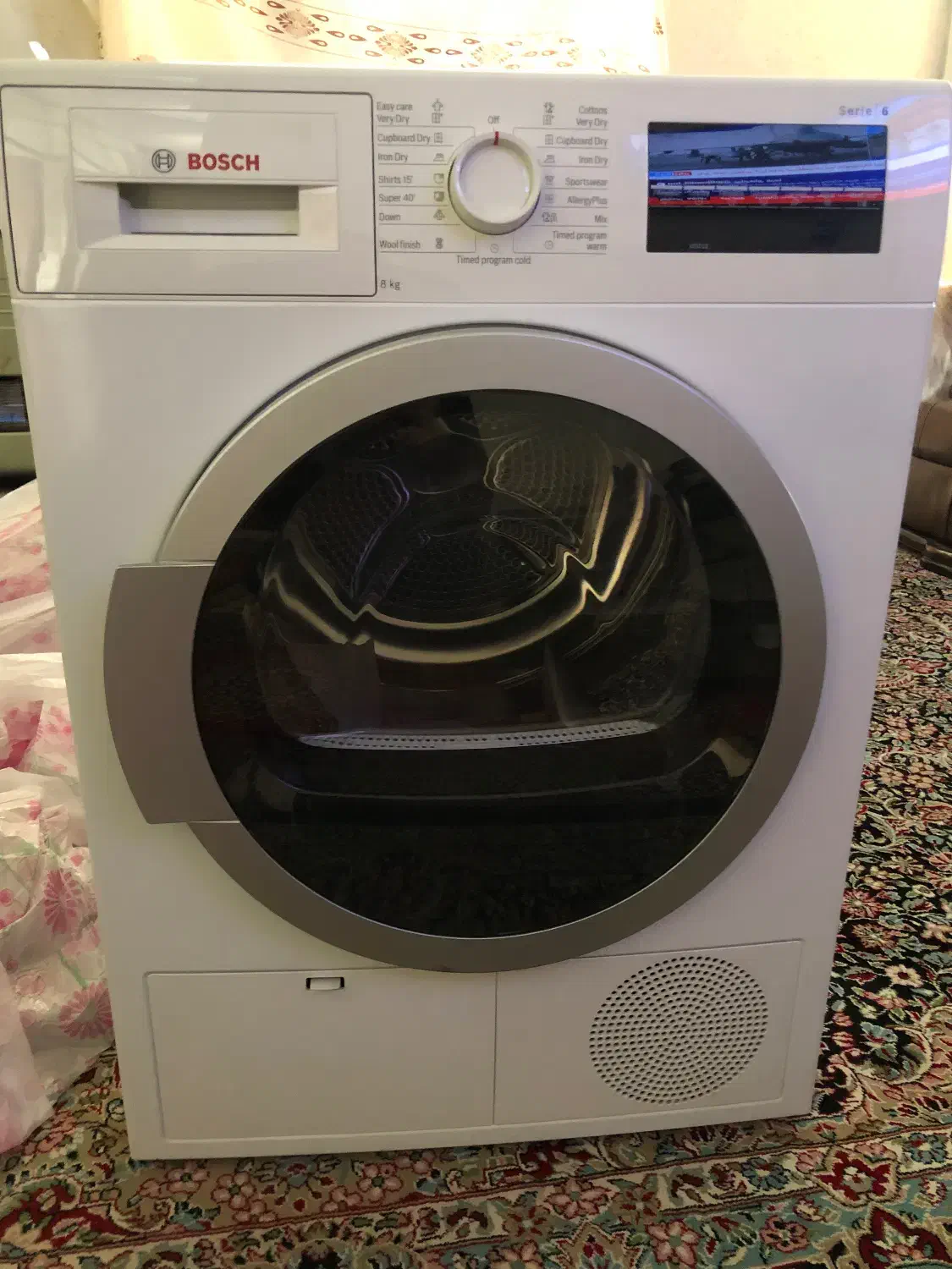 ماشین خشک کن بوش|ماشین لباسشویی و خشک‌کن لباس|شهر بابک, |دیوار