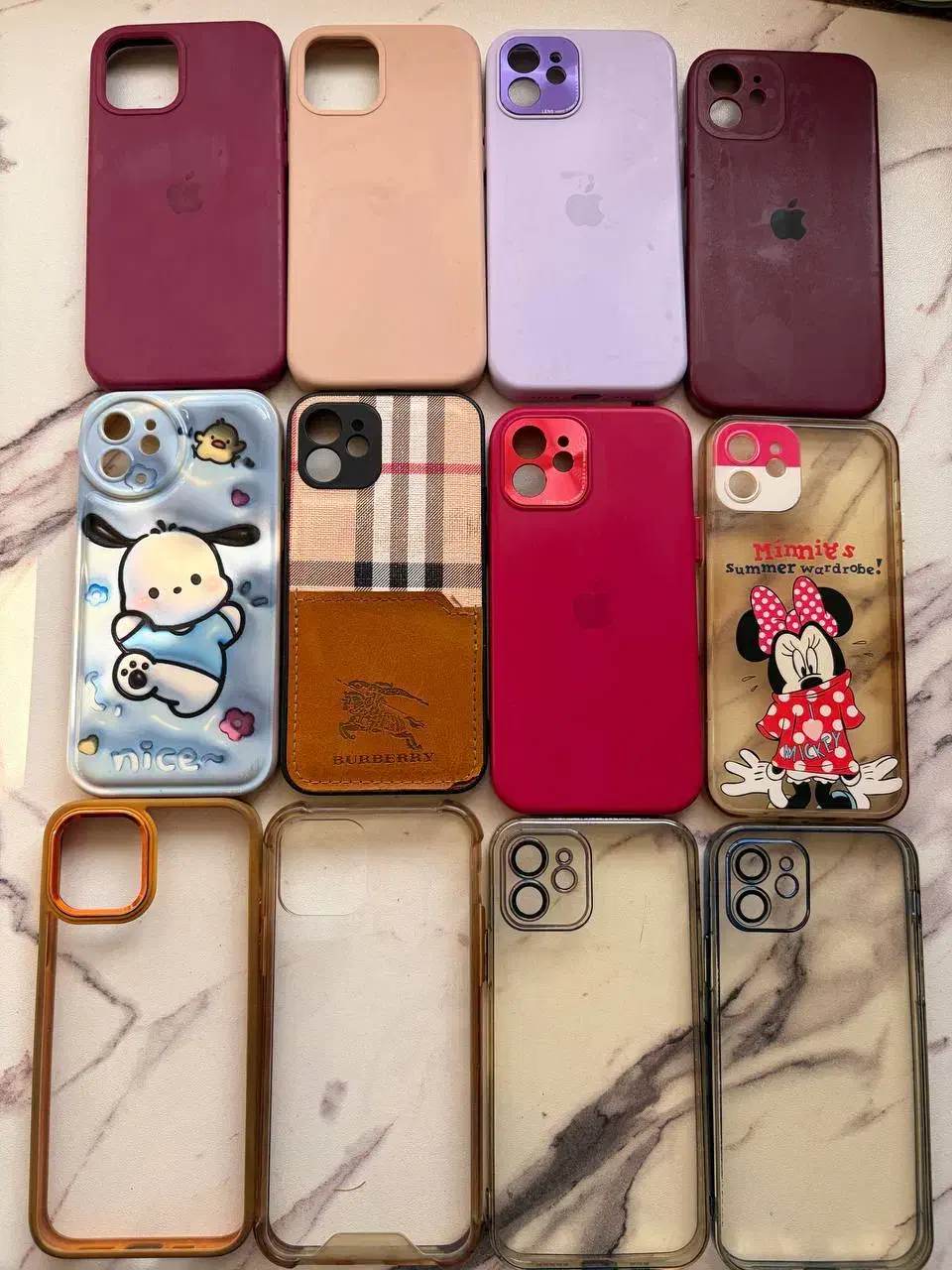 ۵۰ تا قاب ایفون ۱۲ نرمال|لوازم جانبی موبایل و تبلت|پیشوا, |دیوار